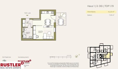 Wohnen mit Stil: Exklusive 1-Zimmerwohnungen im Schlosspark