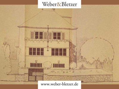 Ihr Wohntraum mit Blick in die Rheinebene - Charmantes Einfamilienhaus in bester Lage von Weinheim!