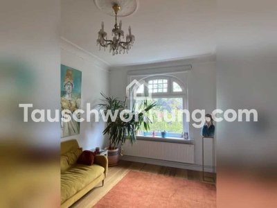 Tauschwohnung: Schöne Altbauwohnung mit Riesengarten an der Bille