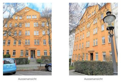 Modernisierte Wohnung mit EBK, drei Zimmern und Balkon in Chemnitz