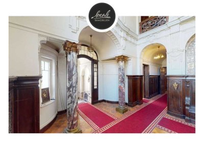 Historische Villa mit 27 Zimmern auf 6.000m² Parkgrundstück, einzigartig & mit Entwicklungspotenzial