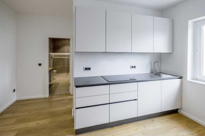 MD-Buckau:  Teilmöblierte, moderne 2-R.-Wohnung mit Einbauküche und Aufzug