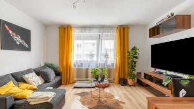 Bezugsfreie 3-Zimmer-Wohnung mit Balkon und Garage in Rheinnähe