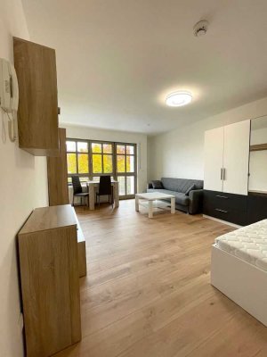 Möbliertes 1- Zimmer Apartment mit Aussenstellplatz