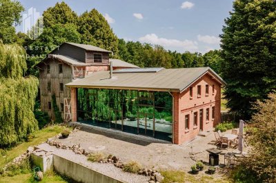 Traumhaft modernisierte Mühle auf 
großzügigem Resthof an der Neetze