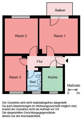 Frei ab 01.12! 3-Zimmer-Wohnung in Castrop-Rauxel Merklinde