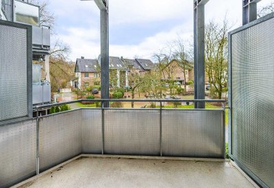 Zentrale Wohnung mit Balkon und Tiefgaragenstellplatz