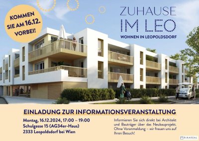 Zuhause IM LEO | Exklusive 2 Zimmer Gartenwohnung mit Terrasse | Tiefgarage im Gebäude | Hauptstraße | Frühjahr 2027 - Top 7