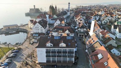WOHNEN AM SEE: 2-ZIMMER-WOHNUNG - TEILMÖBLIERT AUF WUNSCH - AM HAFEN IN LANGENARGEN