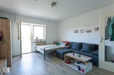 Top gepflegte 1 Zimmer-Wohnung in Ludwigshafen-Mitte - EBK + Balkon