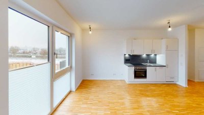 Modernes 1-Zimmer-Apartment mit Fußbodenheizung und Einbauküche!