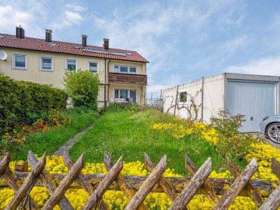 Vermietetes Reihenhaus mit 3 Wohnungen in Rothenburg ob der Tauber