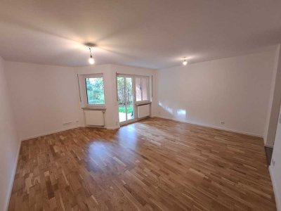 Neu renovierte 3,5-Zimmer-Wohnung in München Moosach mit Gartennutzung (Erbpacht/Leasehold)