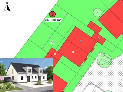 moderne Neubau DHH in Eschweiler-Bohl inkl. Grundstück Nr. 3