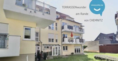 2-Raum • mit Terrasse • am Rande von Chemnitz • jetzt kaufen und vermieten • Kapitalanlage