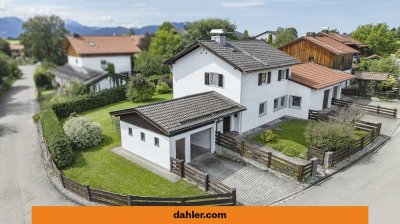 Einfamilienhaus auf sonnigem Eckgrundstück zwischen Bad Tölz und Tegernsee