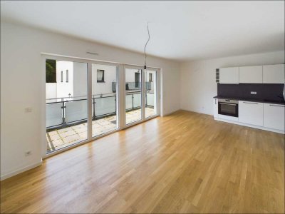 "BS Living": 2 - Zimmer Neubau mit EBK und Balkon in zentraler Lage Offenbachs