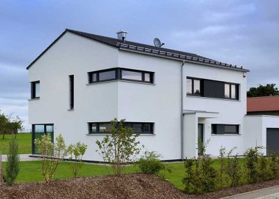 Neubau EFH 125 m² Wohnfläche 380 m² Grund mit Baugenehmigung in Bruckmühl.