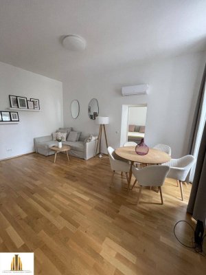 Voll möbliert - sanierte Apartment-Wohnung mit 2 Zimmer Nähe U1-Nestroyplatz - Zentrum