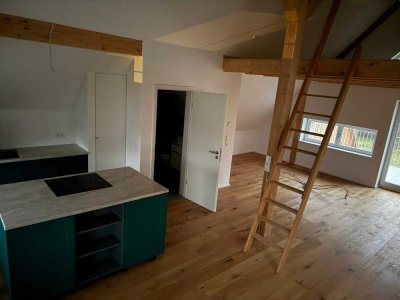 Ruhige & Attraktive Maisonette/Studio-Wohnung mit luxuriöser Innenausstattung & EBK in Öhningen