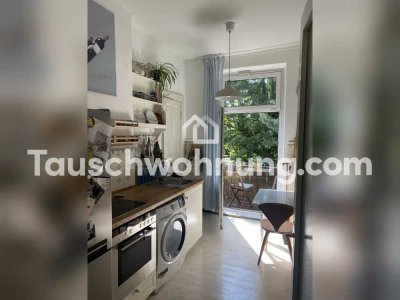 Tauschwohnung: Altbau, 3 Zi, Südbalkon, SBahn Ottensen