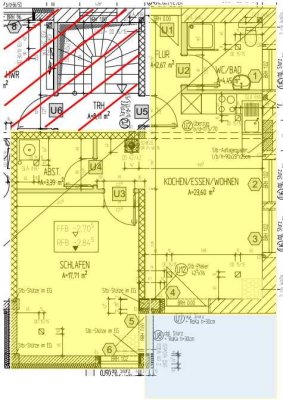 Stilvolle 2,5-Zimmer-Wohnung mit Terrasse und Einbauküche in Münsingen