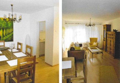 Stilvolle, möbelierte 2-Zimmer-Wohnung in Reutti, Neu-Ulm