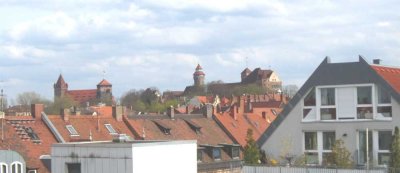 Möbliert Wohnen mit Burgblick in St. Johannis - 1ZW, U-Bahn