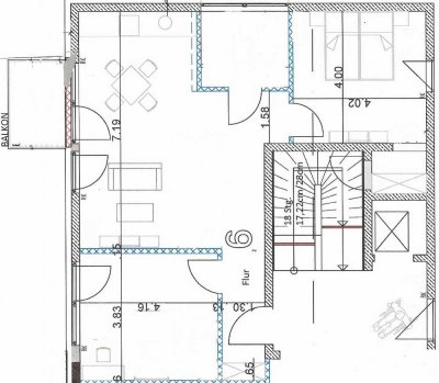 Exklusive, neuwertige 3-Raum-Wohnung mit gehobener Innenausstattung mit Balkon in Erfurt