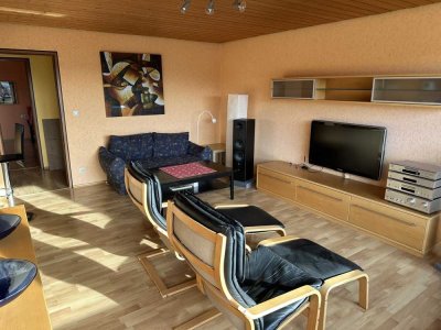 2,5 Zimmer-Wohnung in Igersheim (tlw. möbliert) mit tollem Blick auf das Taubertal