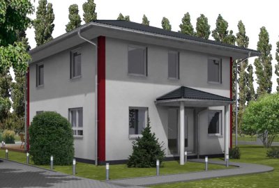 Stadtvilla in Fredersdorf. Haus und Grundstück.