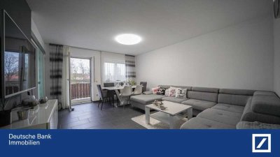 3-Zimmer-Wohnung mit Balkon, Garage und Einbauküche