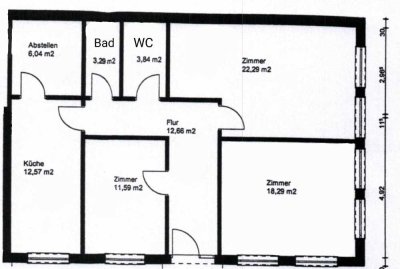 Helle, freundliche, gut geschnittene Wohnung zu vermieten