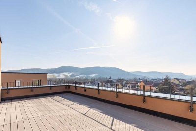 Einzigartige 4-Zimmer Dachgeschosswohnung mit Blick über Jena