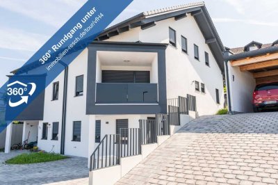 Büchlberg: Neubau-Doppelhaushälfte – Erstbezug – mit Top-Energiewert A