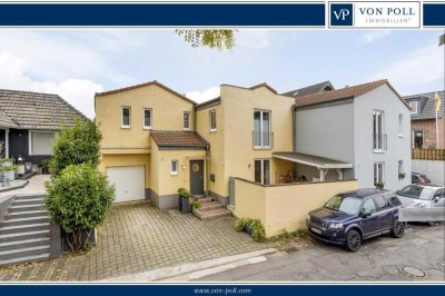 Individuelles Architektenhaus mit Garten und Garage