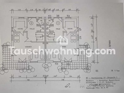 Tauschwohnung: Großes Haus mit Garage + Garten, suchen kleiner