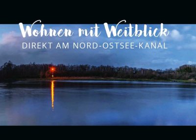 Leben am Nord-Ostsee-Kanal  " 1.Obergeschoss 4 Zimmer" Whg.06