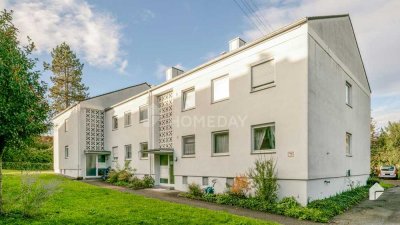 Gut geschnittene 3,5-Zimmer-Erdgeschosswohnung mit Balkon in ruhiger Lage