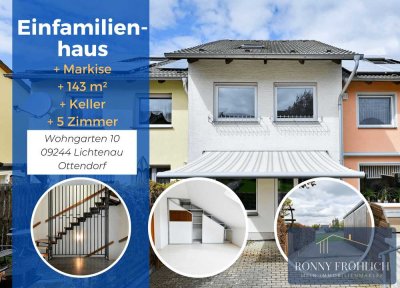 Perfekt für Familien: Modernes Einfamilienhaus in idyllischer Lage Ottendorf + Stellplätze, Terrasse