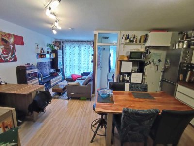 [reserviert] ideal geschnittene 1,5 Zimmerwohnung, bezugsfrei in München-Mittersendling