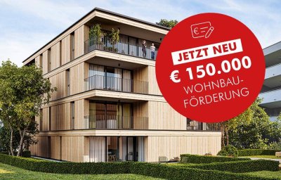 Wohnbauförderung möglich: 2-Zimmer Wohnung in Holz-Hybrid (Top B03)