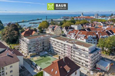 " Penthouse-Feeling in Friedrichshafen. Exklusive Neubauwohnung mit eindrucksvollem See- und Alpenbl