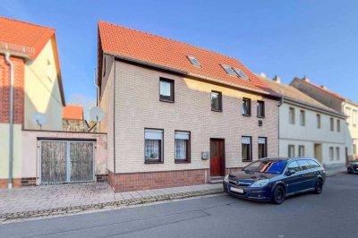 Familienidyll mit separatem Garten und Garage in zentraler Lage von Sandersdorf-Brehna