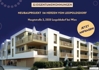 FÜR ANLEGER // Zuhause IM LEO | Tolle 2 Zimmer Wohnung | Garten &amp; Terrasse | Tiefgarage im Gebäude | Hauptstraße | Frühjahr 2027 - Top 7