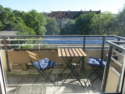 Stilvolle möbliertes App. mit Dachterrasse und EBK in Essen