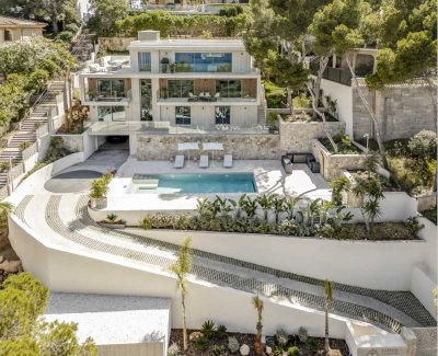 Exklusive Luxusvilla mit atemberaubendem Meerblick und modernster Ausstattung in Santa Ponsa