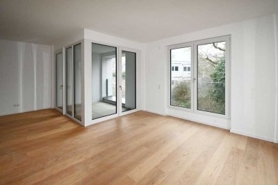 NEUBEZUG - Kompakte 3-Zimmer-Wohnung mit Süd-West-Loggia und Blick ins Grüne