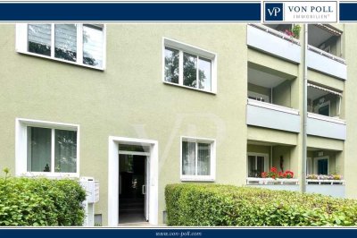 Vermietete 2-Raum-Wohnung mit Balkon in Striesen