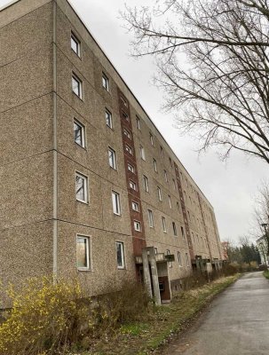 sanierungsbedürftiger Plattenbau mit viel Potential